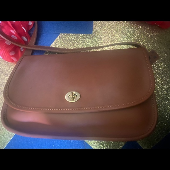 CLASSIC BRITISH TAN CROSSBODY STAR Bag FLAWED - Picture 2 of 16